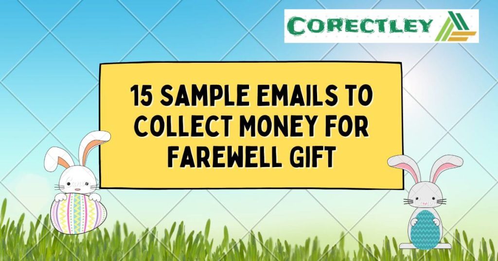 15 Sample Emails to Collect Money for Farewell Gift